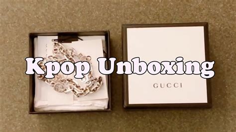 [UNBOXIN] NCT 127 Yuta Gucci Necklace NCT 2020 Stray Kids 